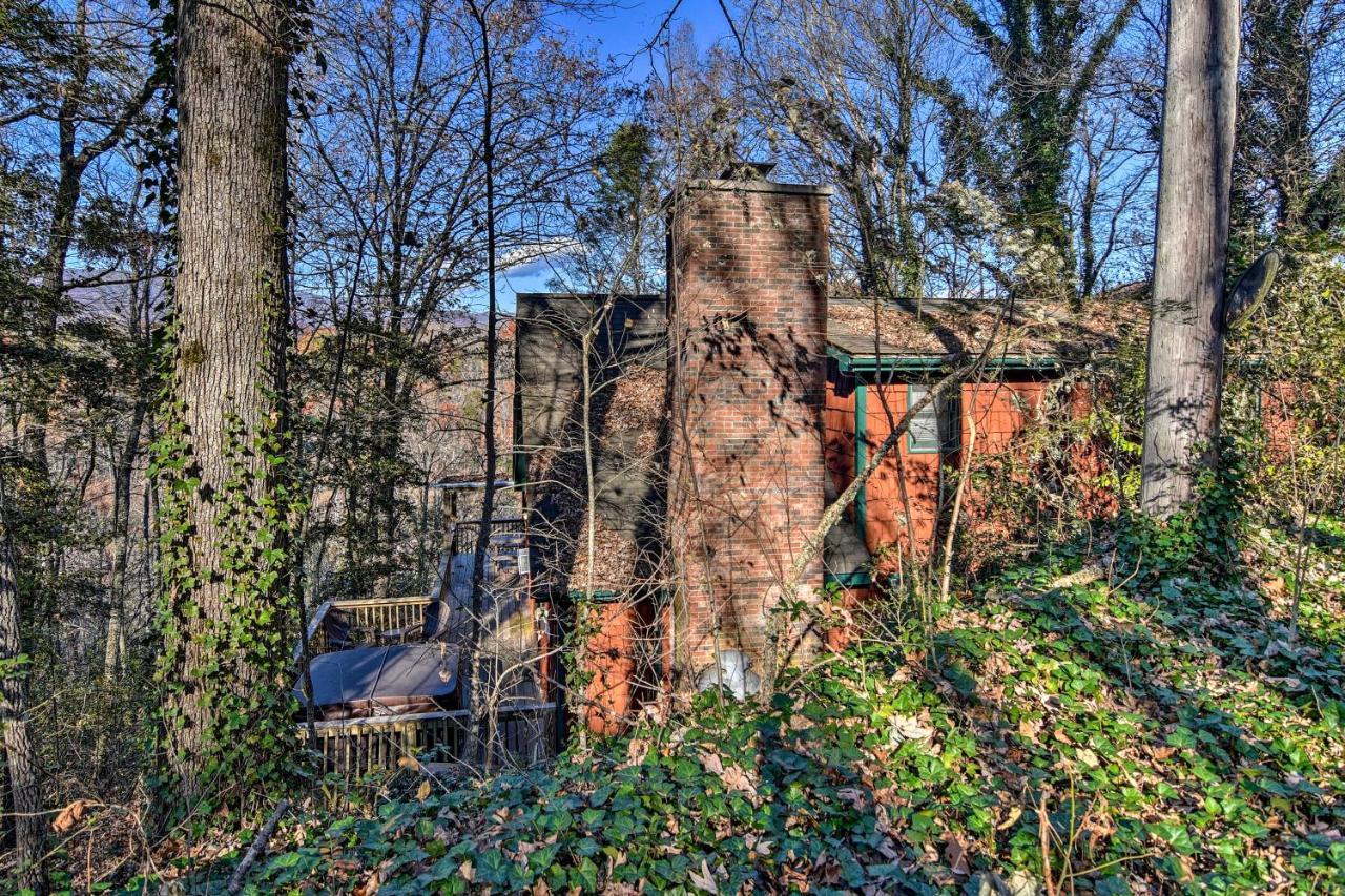 Natures Retreat With Hot Tub 7 Mi To Bryson City Whittier Exterior photo